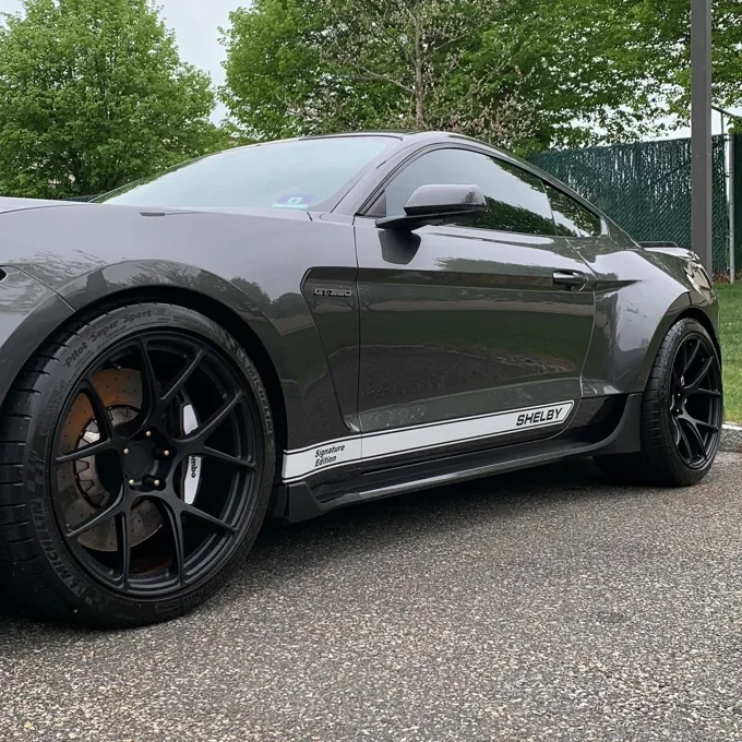 Gray sports coupe